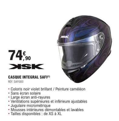 CASQUE INTEGRAL SAFI