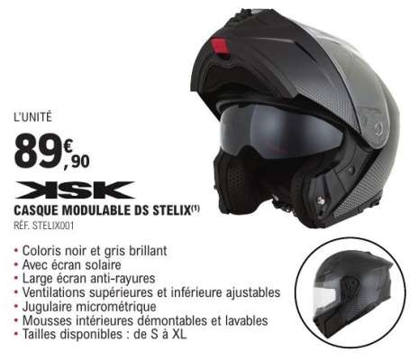 CASQUE MODULABLE DS STELIX