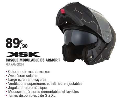 CASQUE MODULABLE DS ARMOR