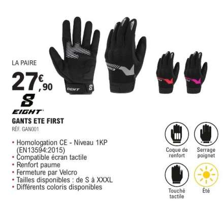GANTS ETE FIRST