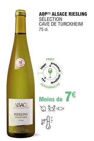 AOP ALSACE RIESLING SÉLECTION