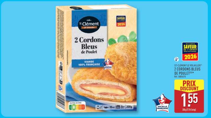 2 Cordons Bleus de Poulet
