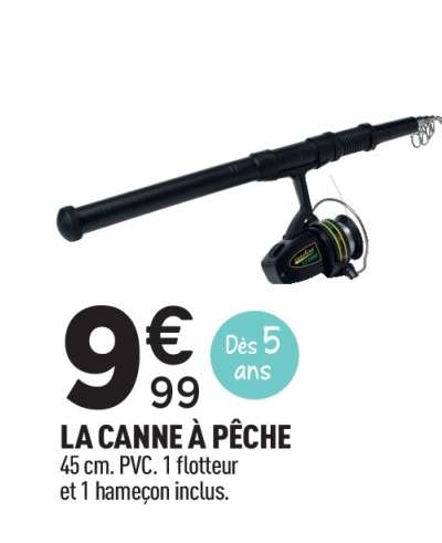 LA CANNE À PÊCHE