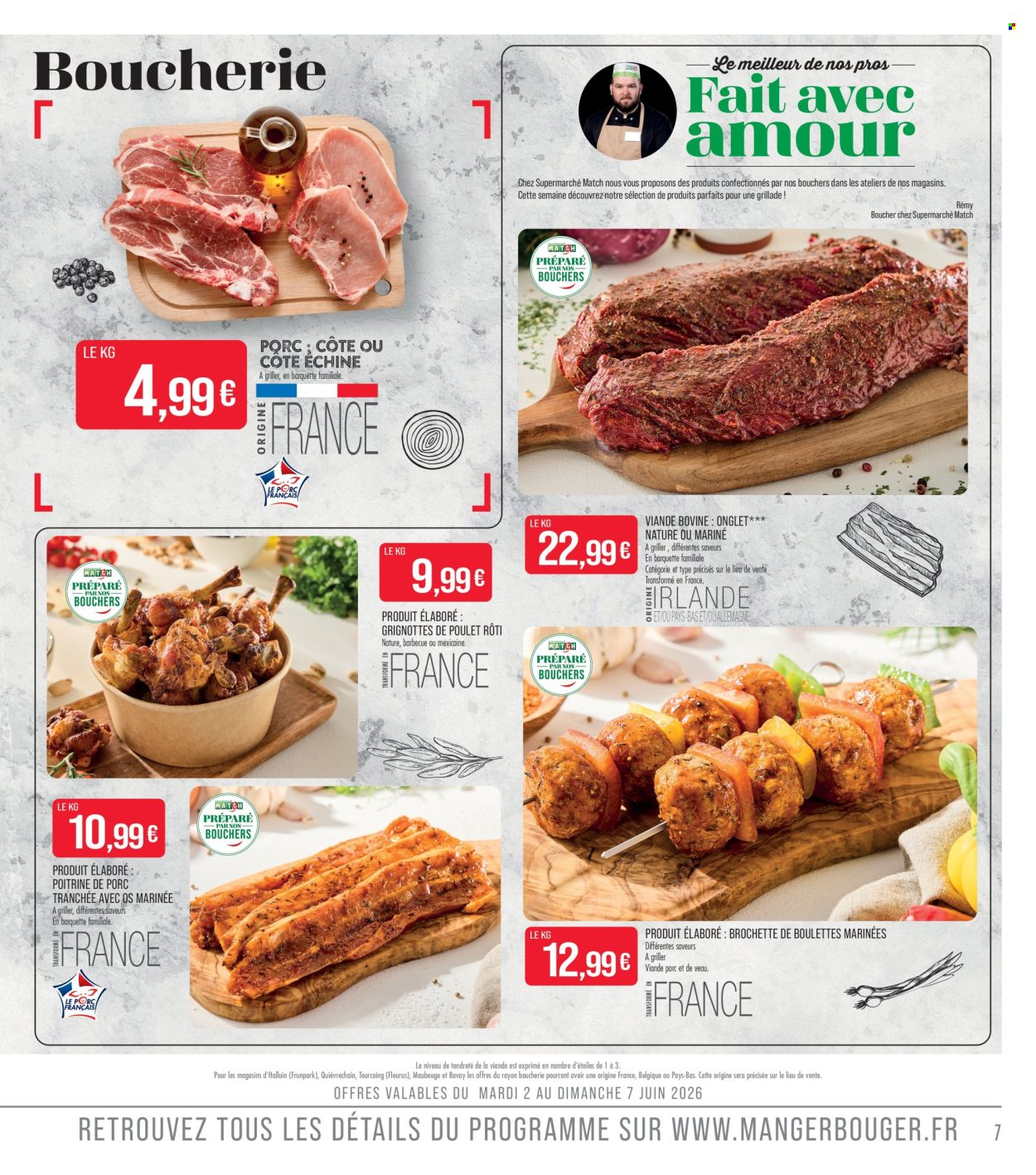 Catalogue Supermarché Match - 02.06.2026 - 14.06.2026. Page 7