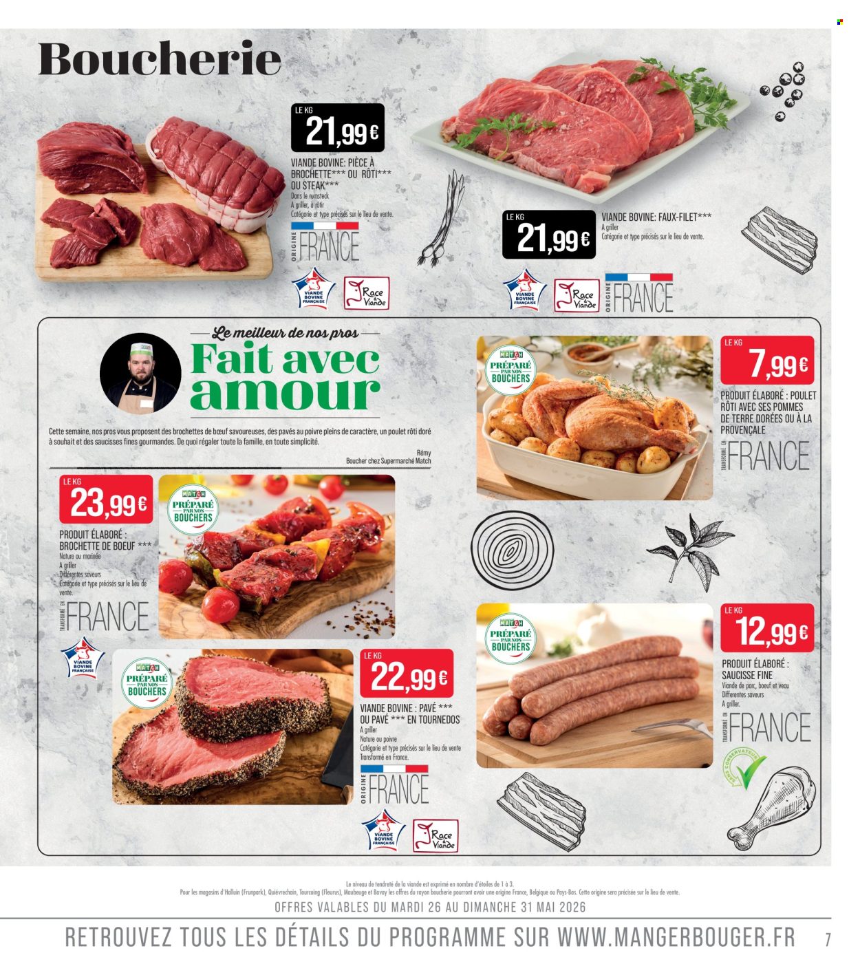 Catalogue Supermarché Match - 26.05.2026 - 07.06.2026. Page 7
