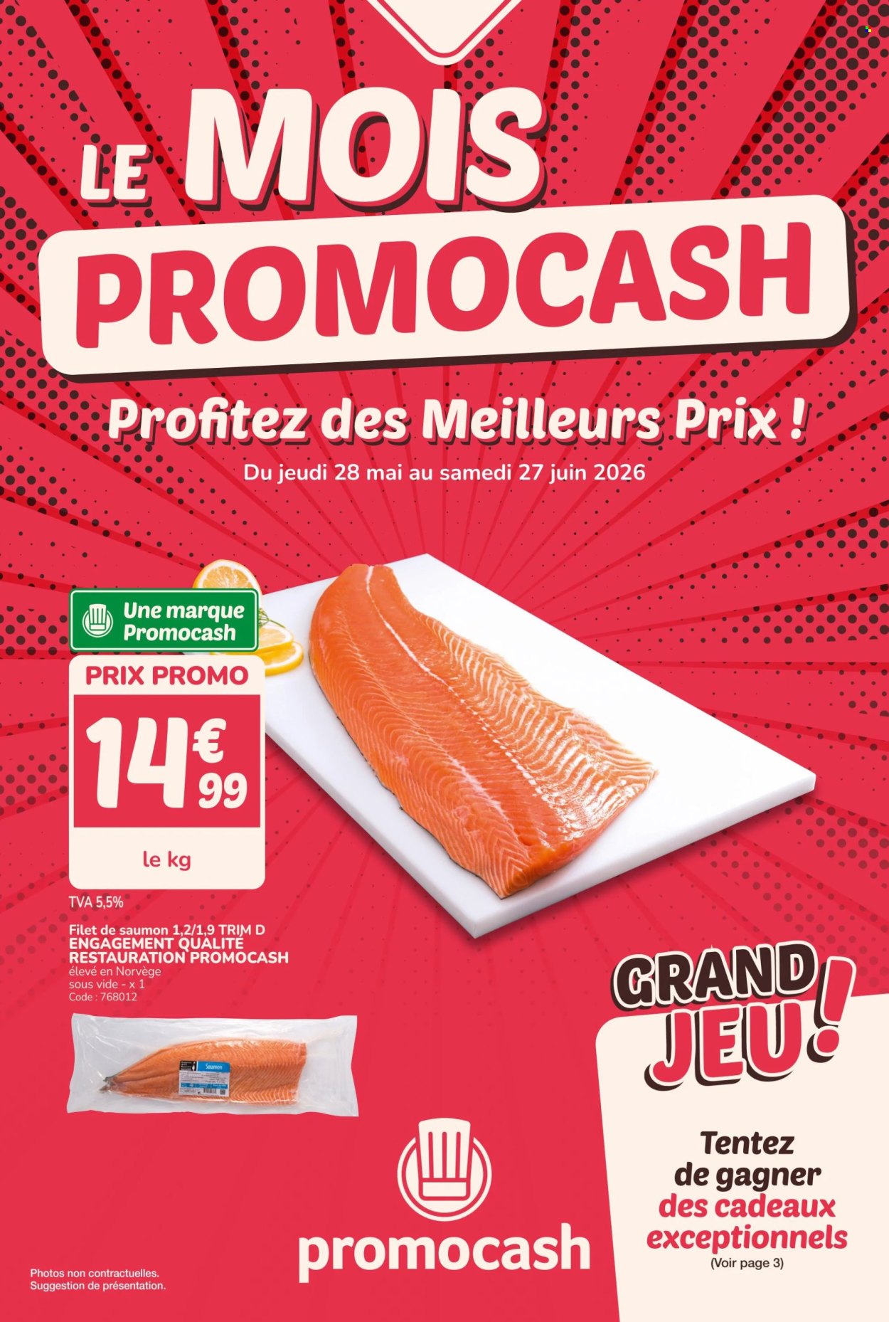Catalogue Promocash - 28.05.2026 - 27.06.2026. Page 1