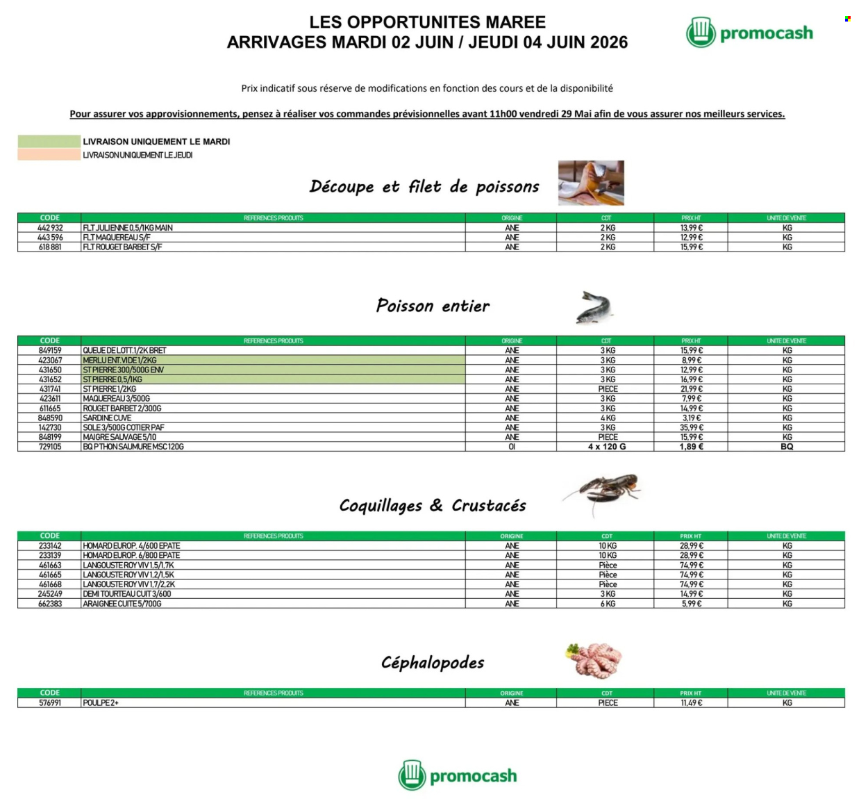 Catalogue Promocash - 02.06.2026 - 04.06.2026. Page 1