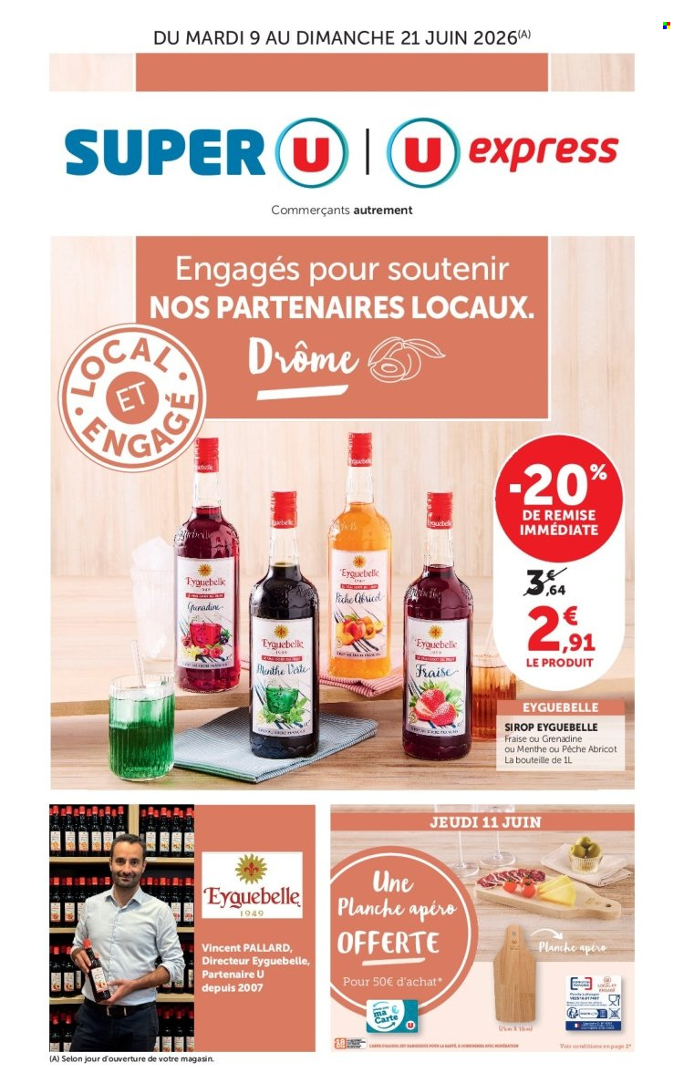 Catalogue Magasins U - 09.06.2026 - 21.06.2026. Page 1