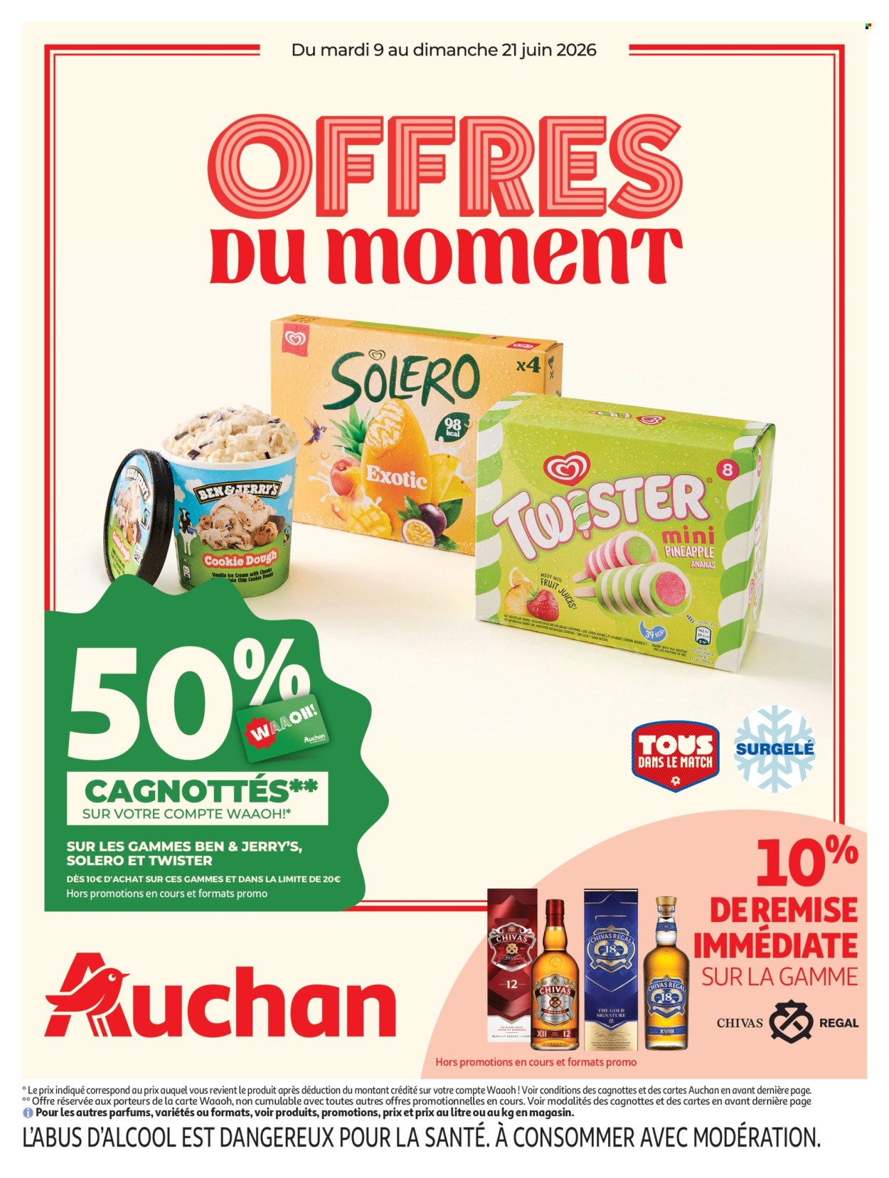 Catalogue Auchan - 09.06.2026 - 21.06.2026. Page 1