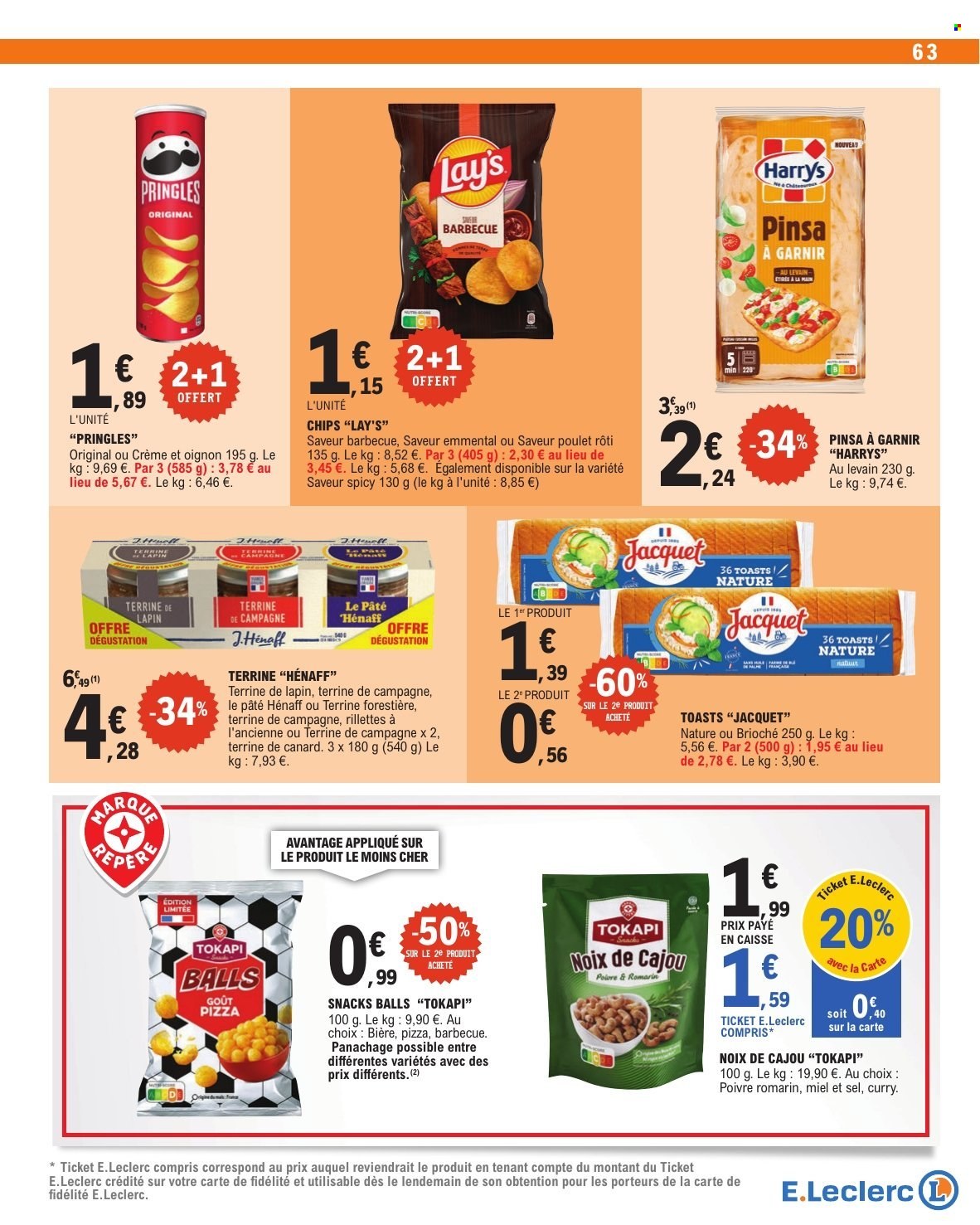 Catalogue E.Leclerc - 09.06.2026 - 20.06.2026. Page 63