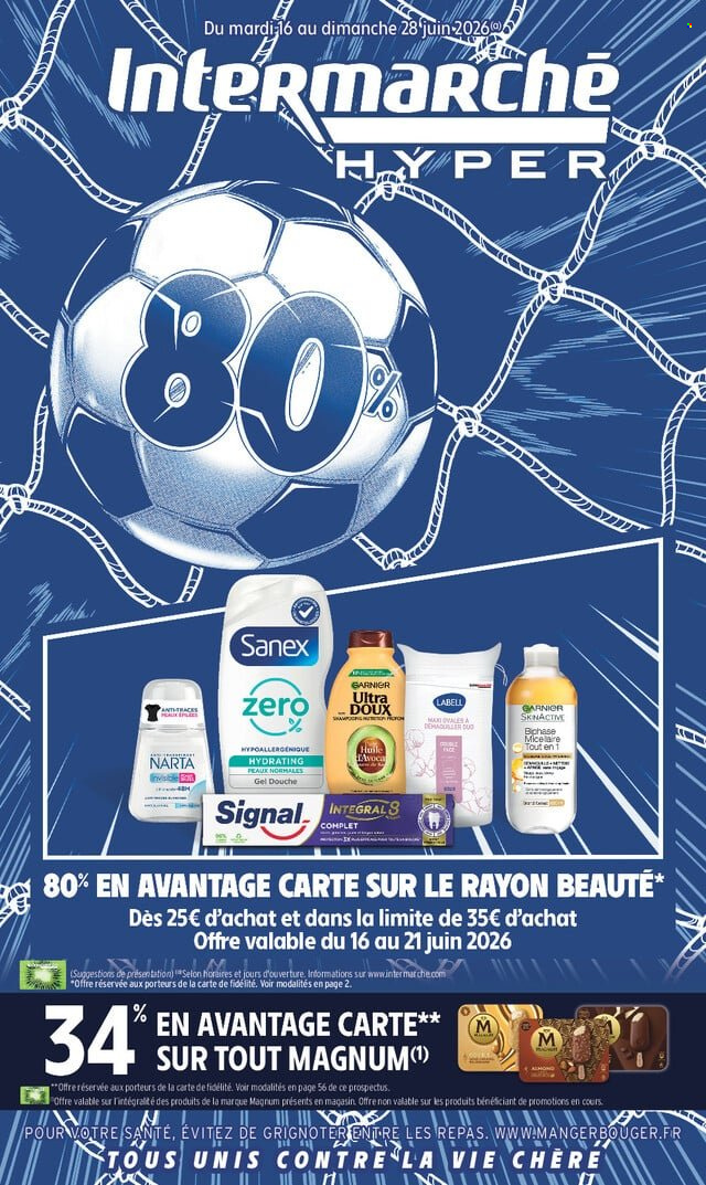 Catalogue Intermarché Hyper - 16.06.2026 - 28.06.2026. Page 1