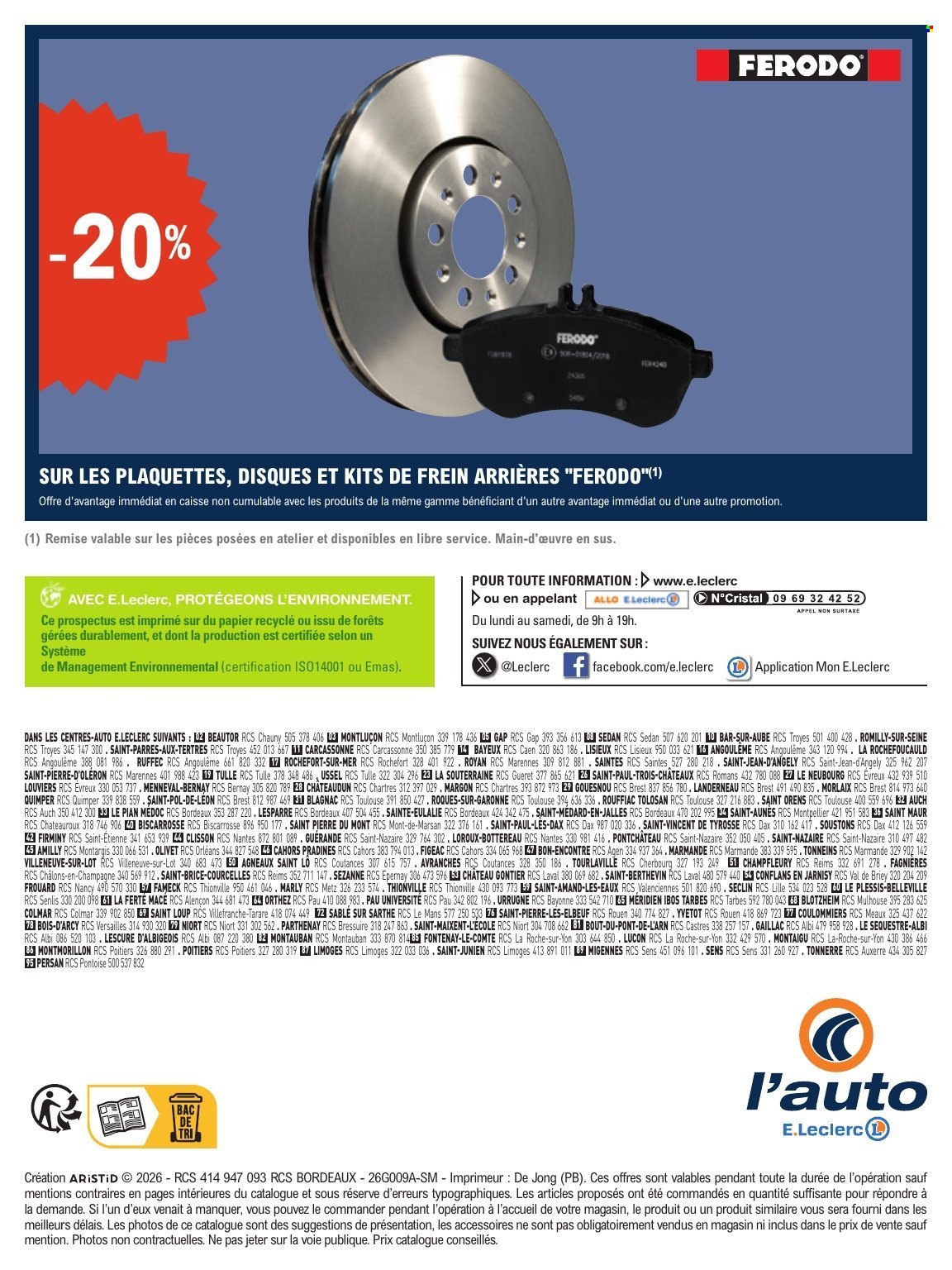 Catalogue E.Leclerc - 16.06.2026 - 18.07.2026. Page 20