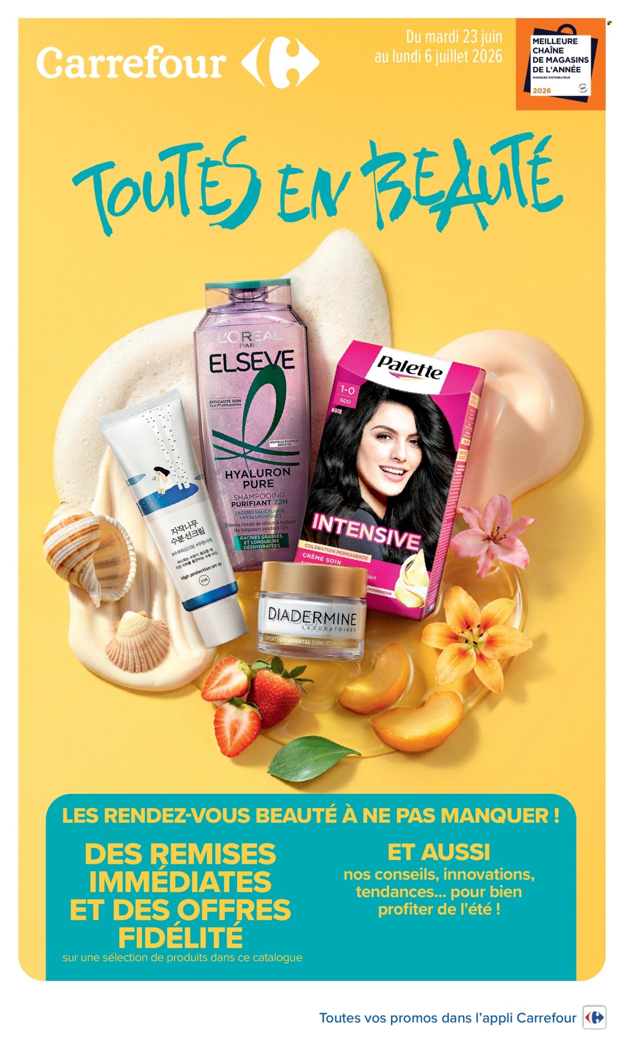 Catalogue Carrefour Hypermarchés - 23.06.2026 - 06.07.2026. Page 1