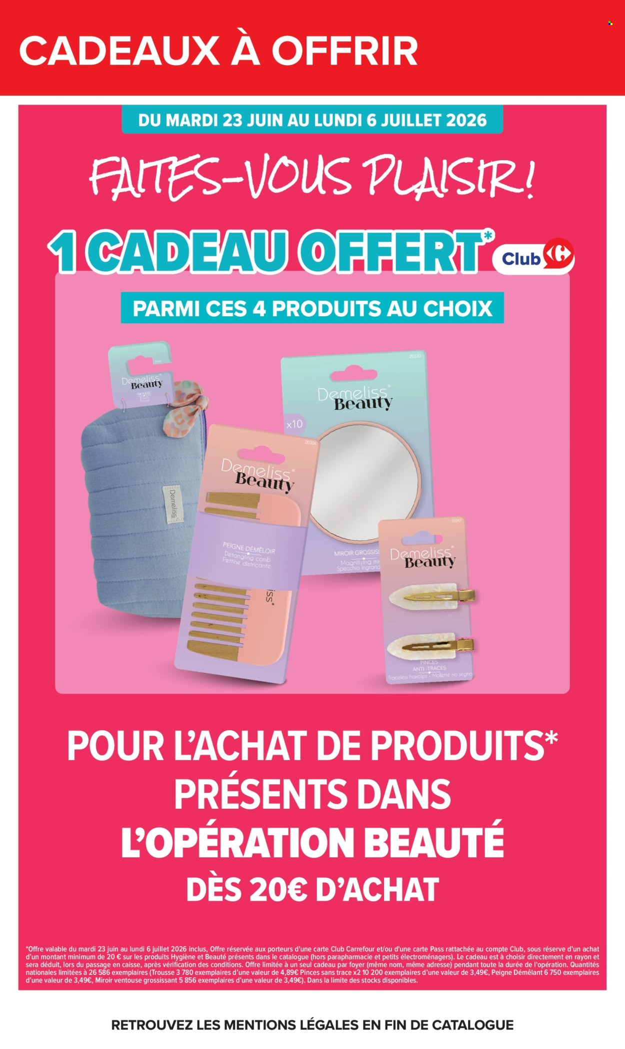 Catalogue Carrefour Hypermarchés - 23.06.2026 - 06.07.2026. Page 7