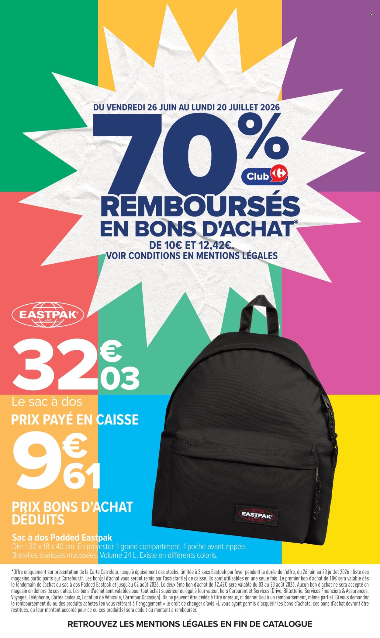 Catalogue Carrefour Hypermarchés - 23.06.2026 - 06.07.2026. Page 68