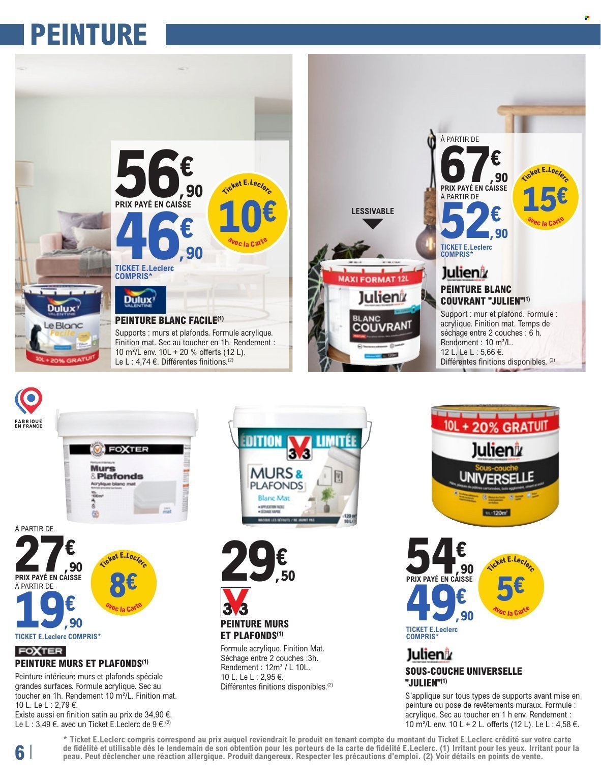 Catalogue E.Leclerc - 23.06.2026 - 11.07.2026. Page 6