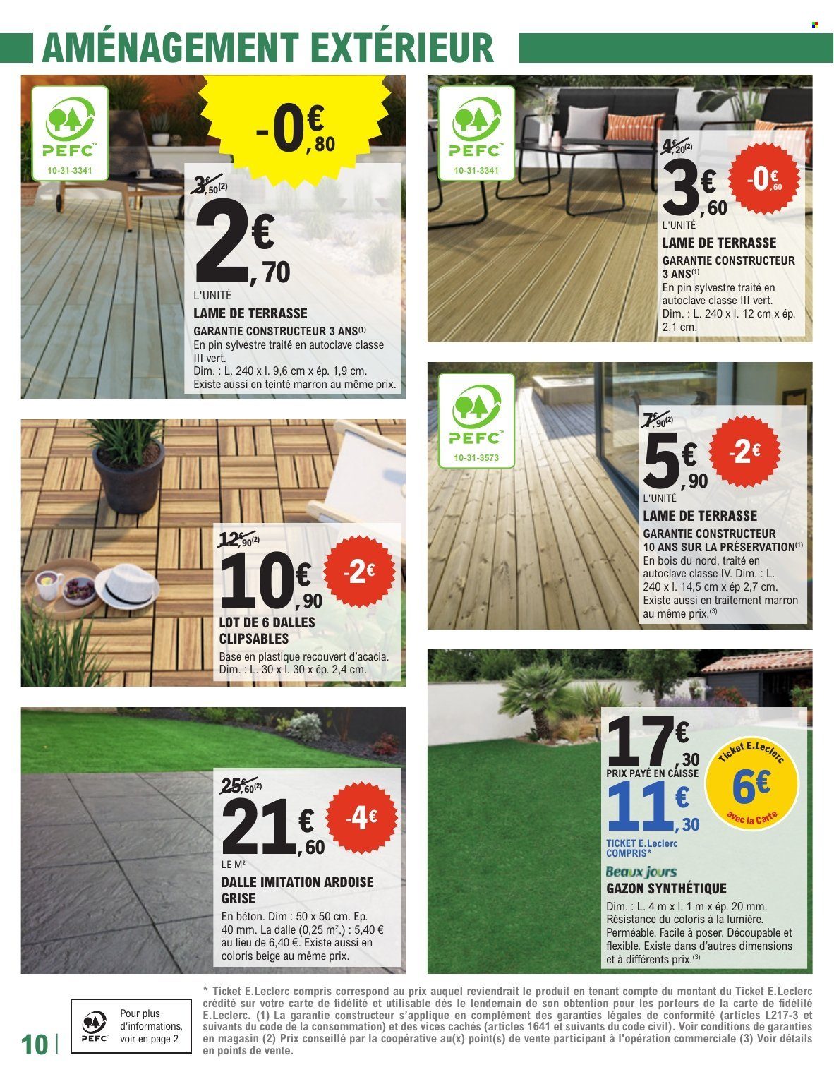 Catalogue E.Leclerc - 23.06.2026 - 11.07.2026. Page 10