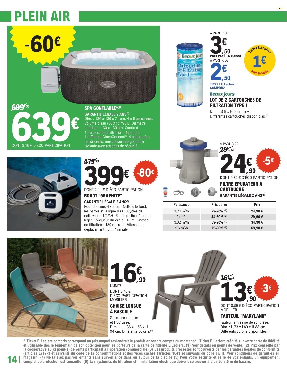 Catalogue E.Leclerc - 23.06.2026 - 11.07.2026. Page 14