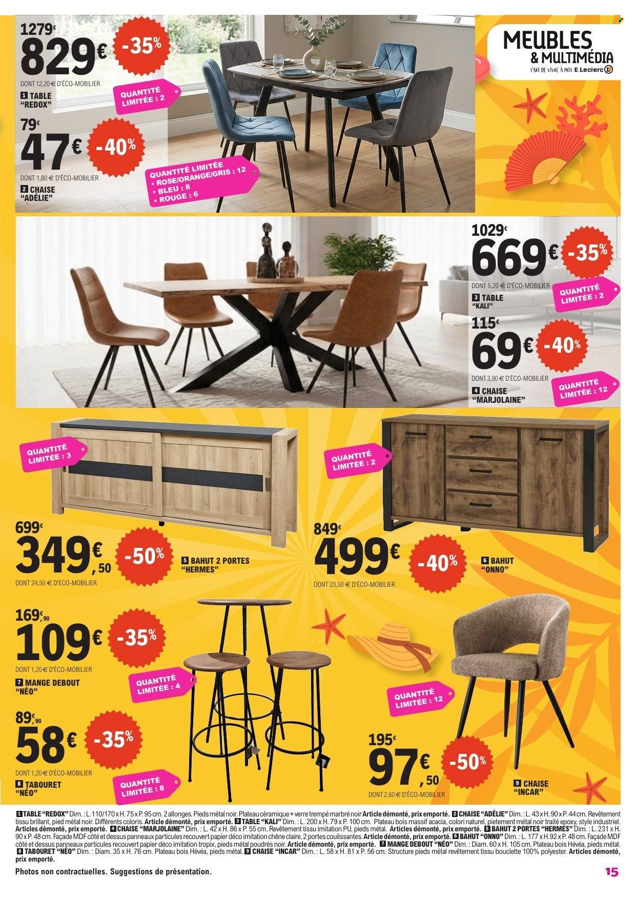 Catalogue E.Leclerc - 24.06.2026 - 21.07.2026. Page 15