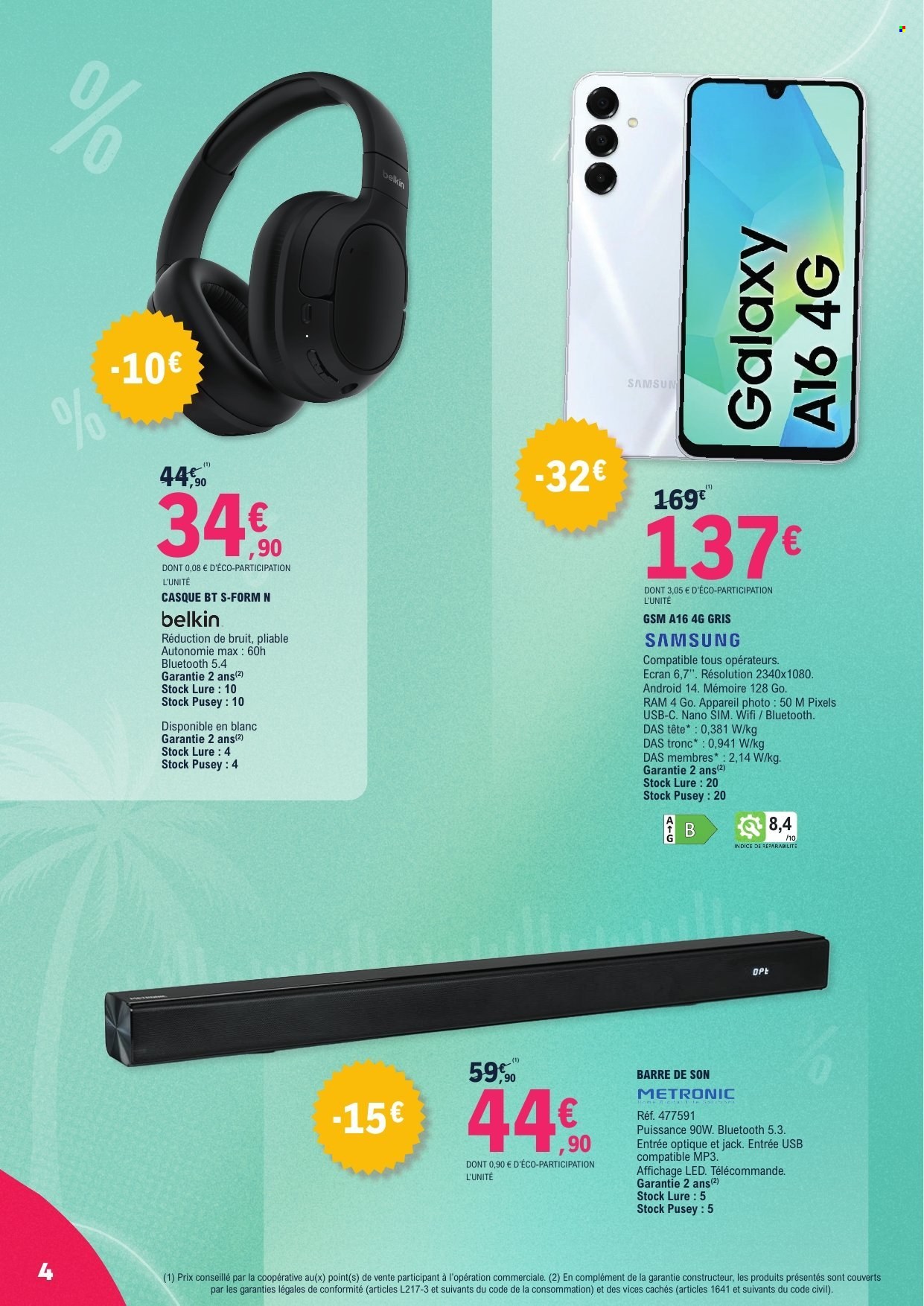 Catalogue E.Leclerc - 24.06.2026 - 21.07.2026. Page 4