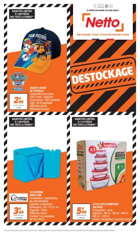 Netto - DESTOCKAGE JUILLET