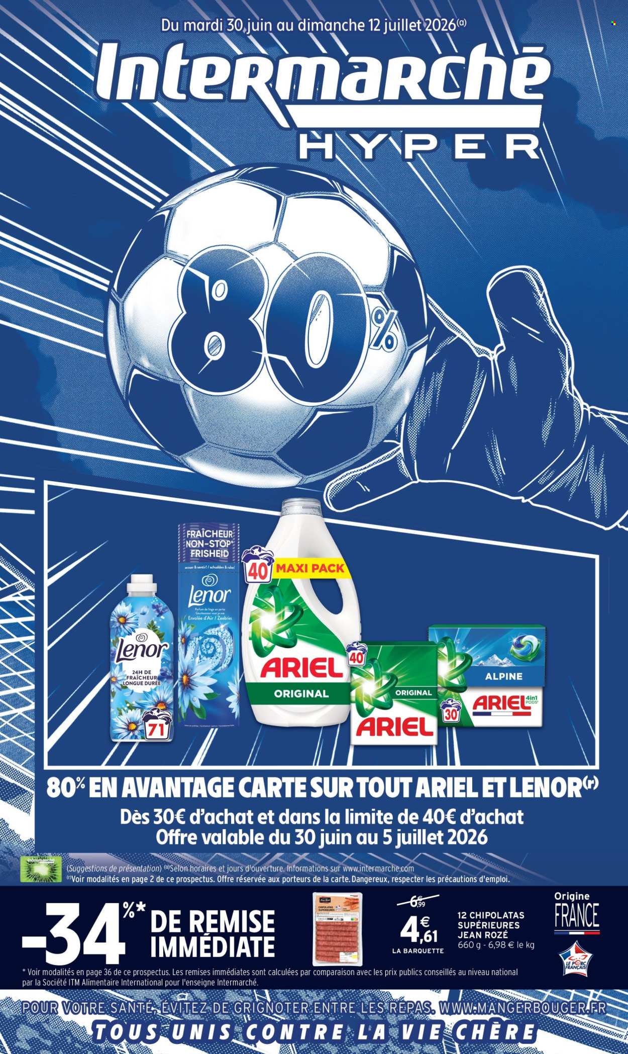 Catalogue Intermarché Hyper - 30.06.2026 - 12.07.2026. Page 1