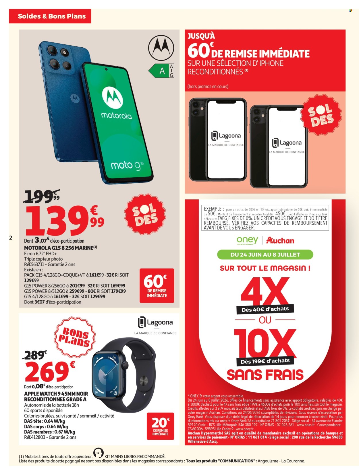 Catalogue Auchan - 24.06.2026 - 21.07.2026. Page 2