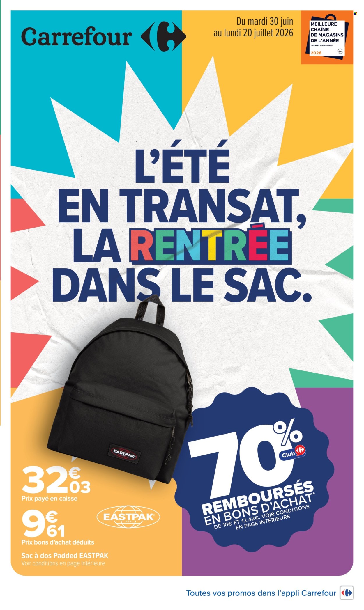 Catalogue Carrefour Hypermarchés - 30.06.2026 - 20.07.2026. Page 1