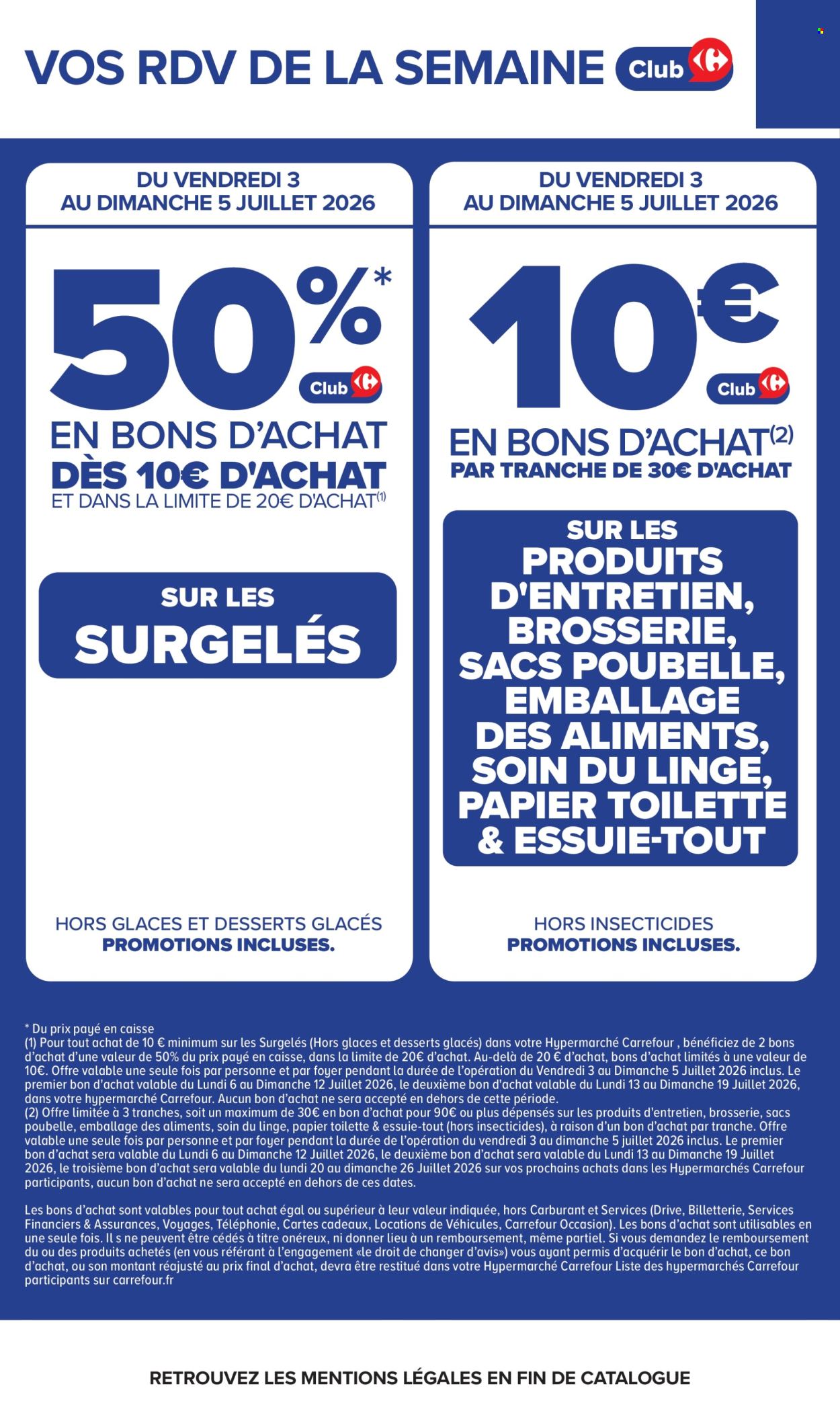 Catalogue Carrefour Hypermarchés - 30.06.2026 - 13.07.2026. Page 4