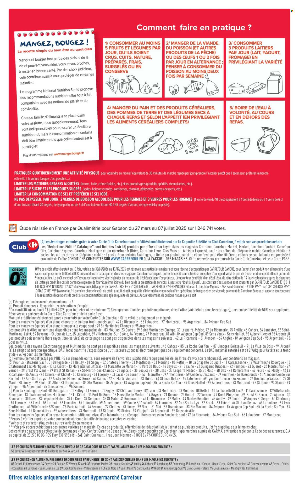 Catalogue Carrefour Hypermarchés - 30.06.2026 - 13.07.2026. Page 84