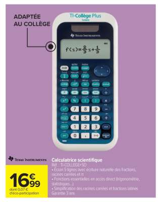 Calculatrice scientifique