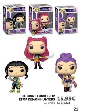 FIGURINE FUNKO POP KPOP DEMON HUNTERS