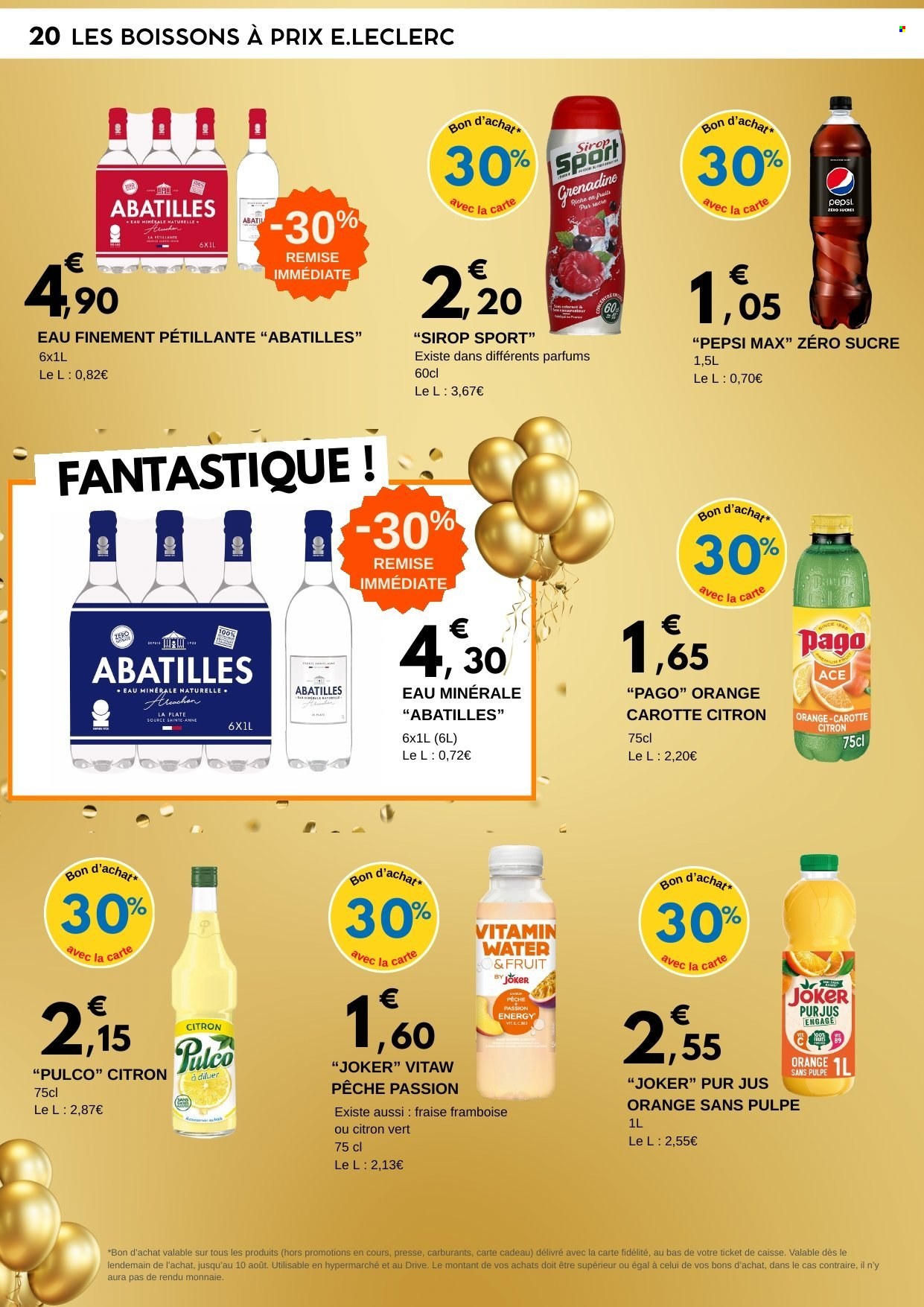 Catalogue E.Leclerc - 29.06.2026 - 12.07.2026. Page 20