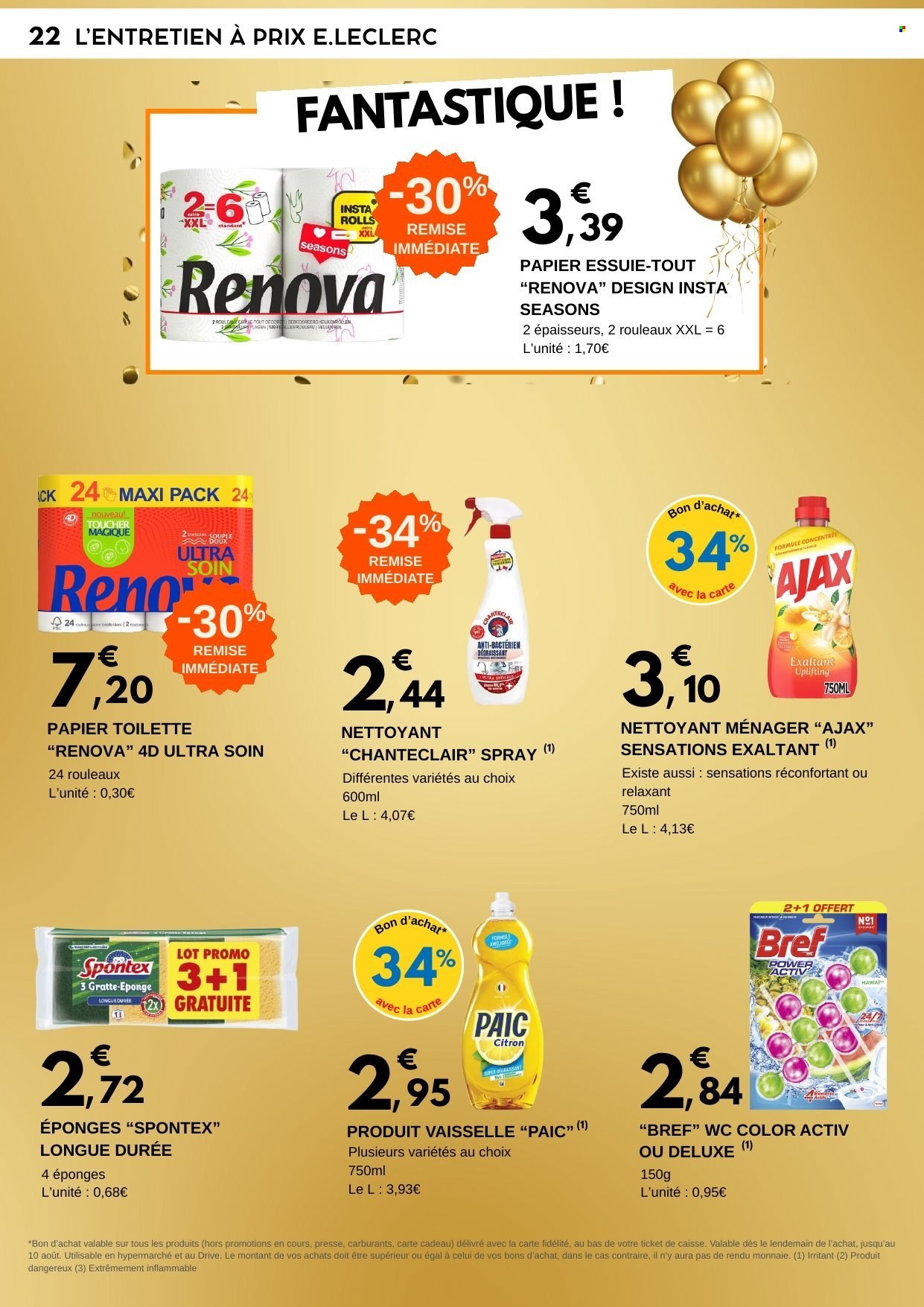 Catalogue E.Leclerc - 29.06.2026 - 12.07.2026. Page 22