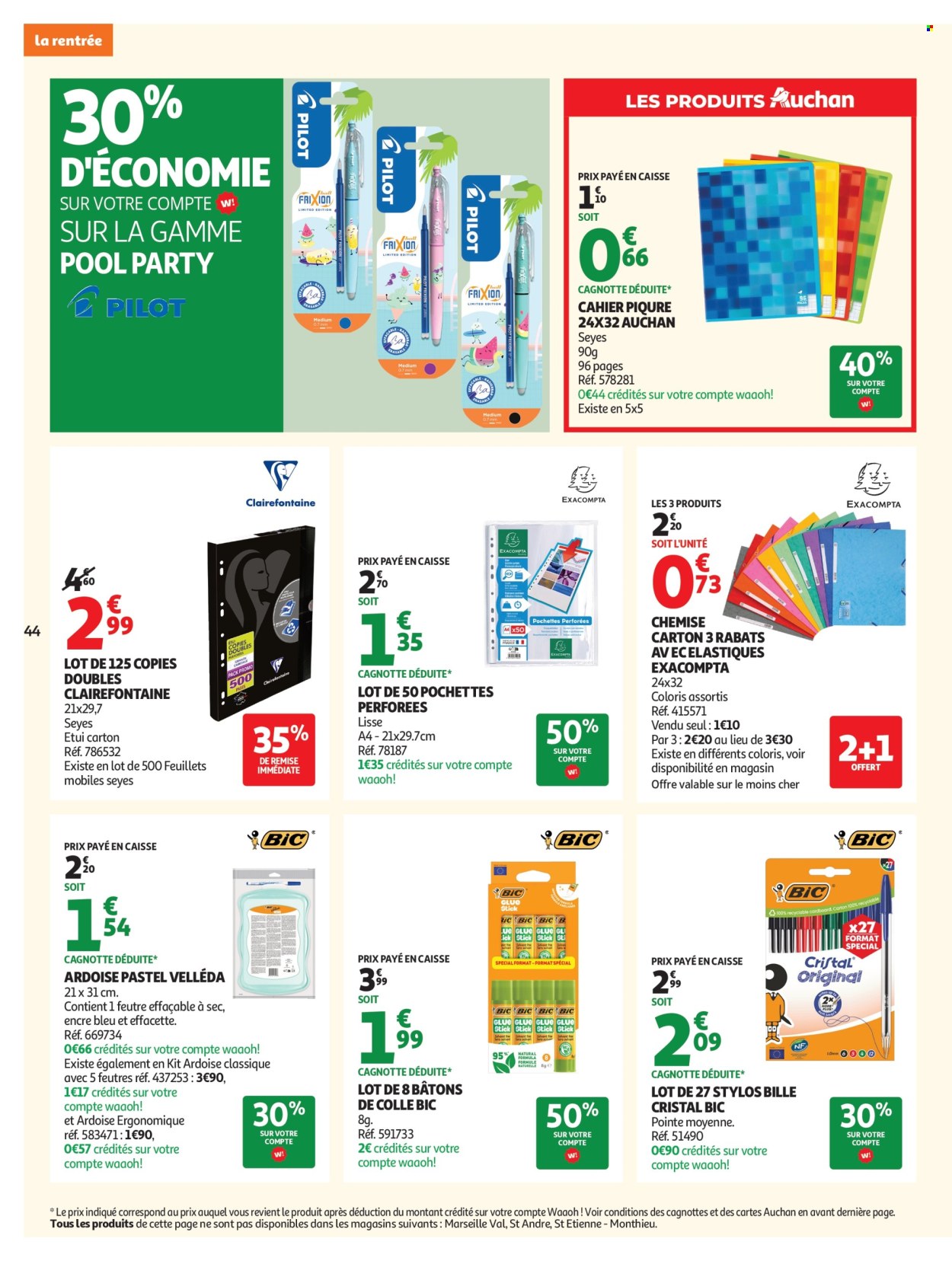 Catalogue Auchan - 30.06.2026 - 12.07.2026. Page 44