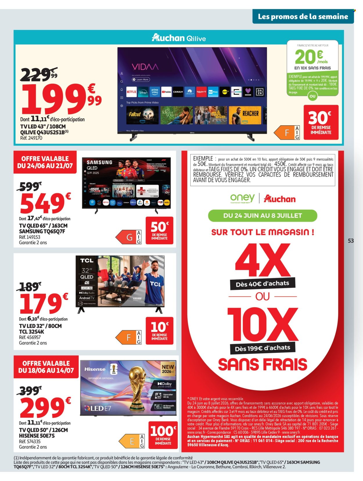 Catalogue Auchan - 30.06.2026 - 12.07.2026. Page 53