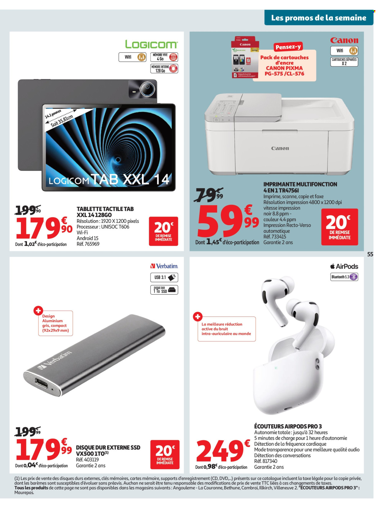 Catalogue Auchan - 30.06.2026 - 12.07.2026. Page 55