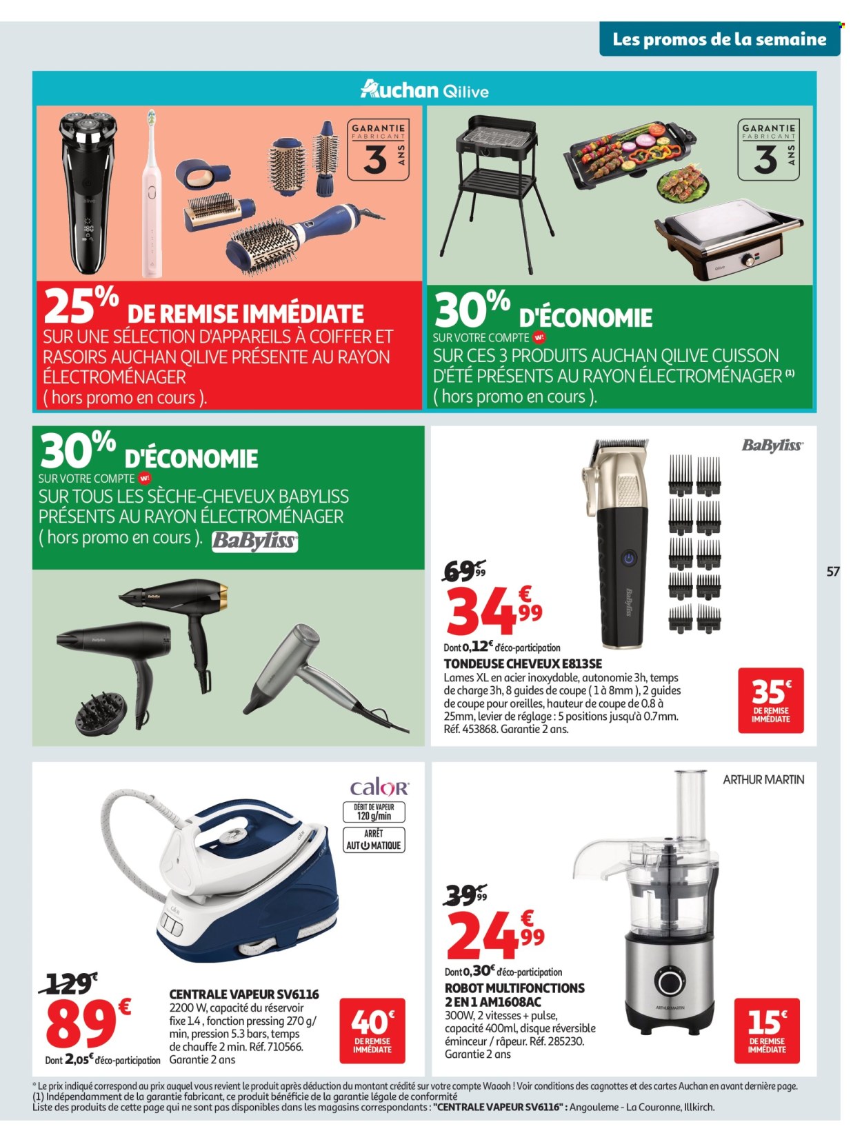 Catalogue Auchan - 30.06.2026 - 12.07.2026. Page 57