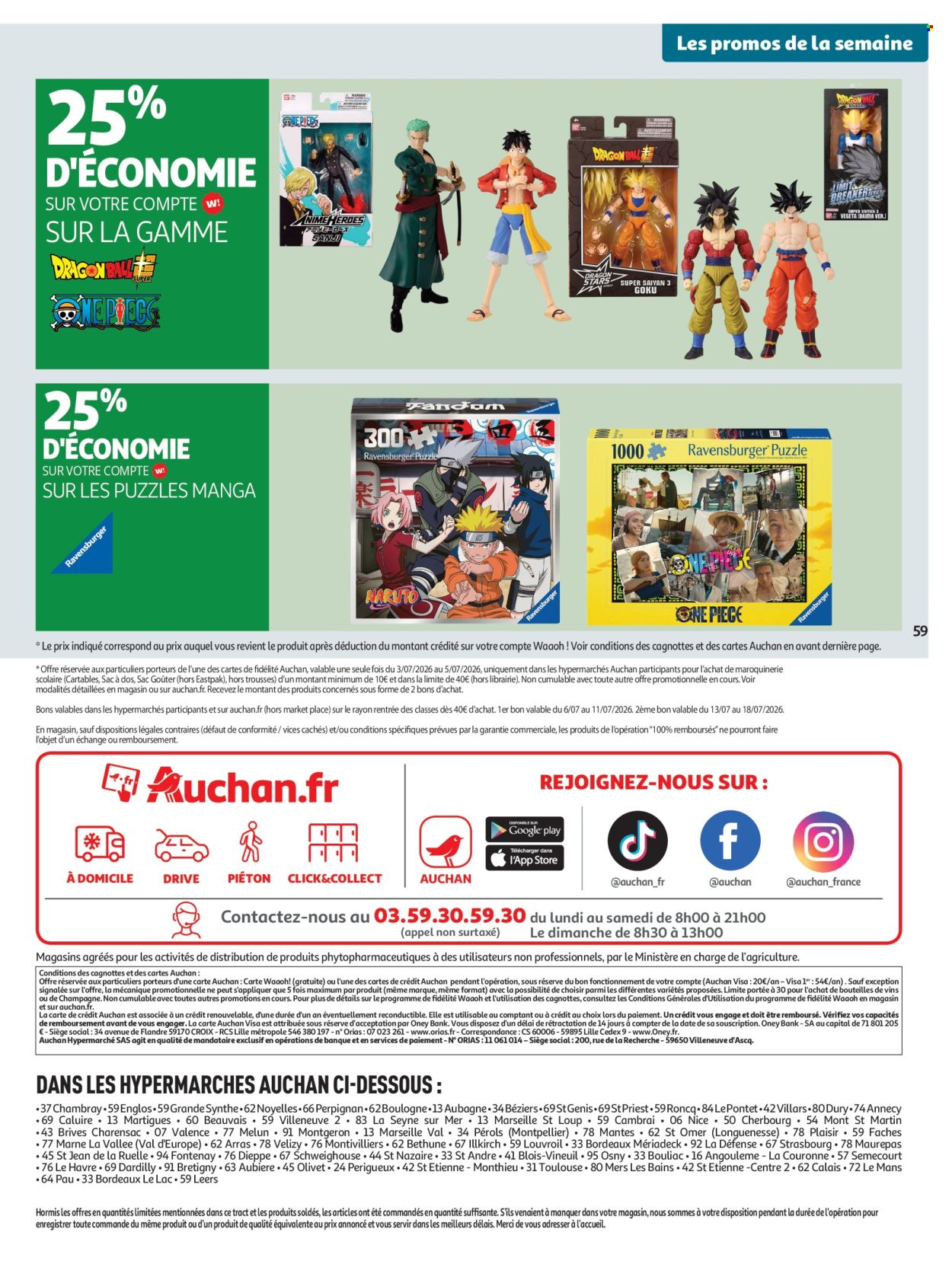 Catalogue Auchan - 30.06.2026 - 12.07.2026. Page 59