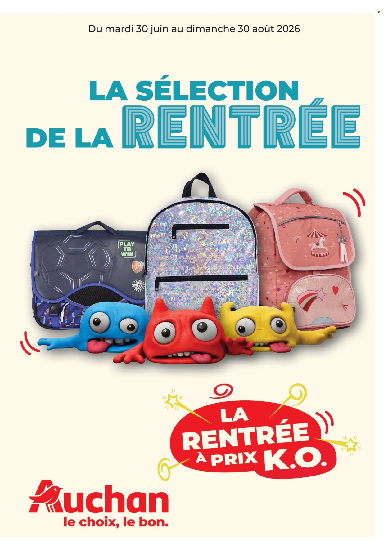 Catalogue Auchan - 30.06.2026 - 30.08.2026. Page 1