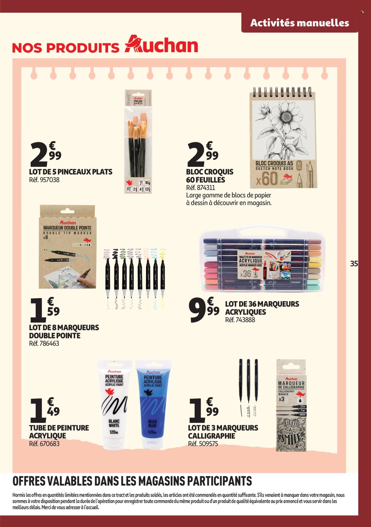Catalogue Auchan - 30.06.2026 - 30.08.2026. Page 35