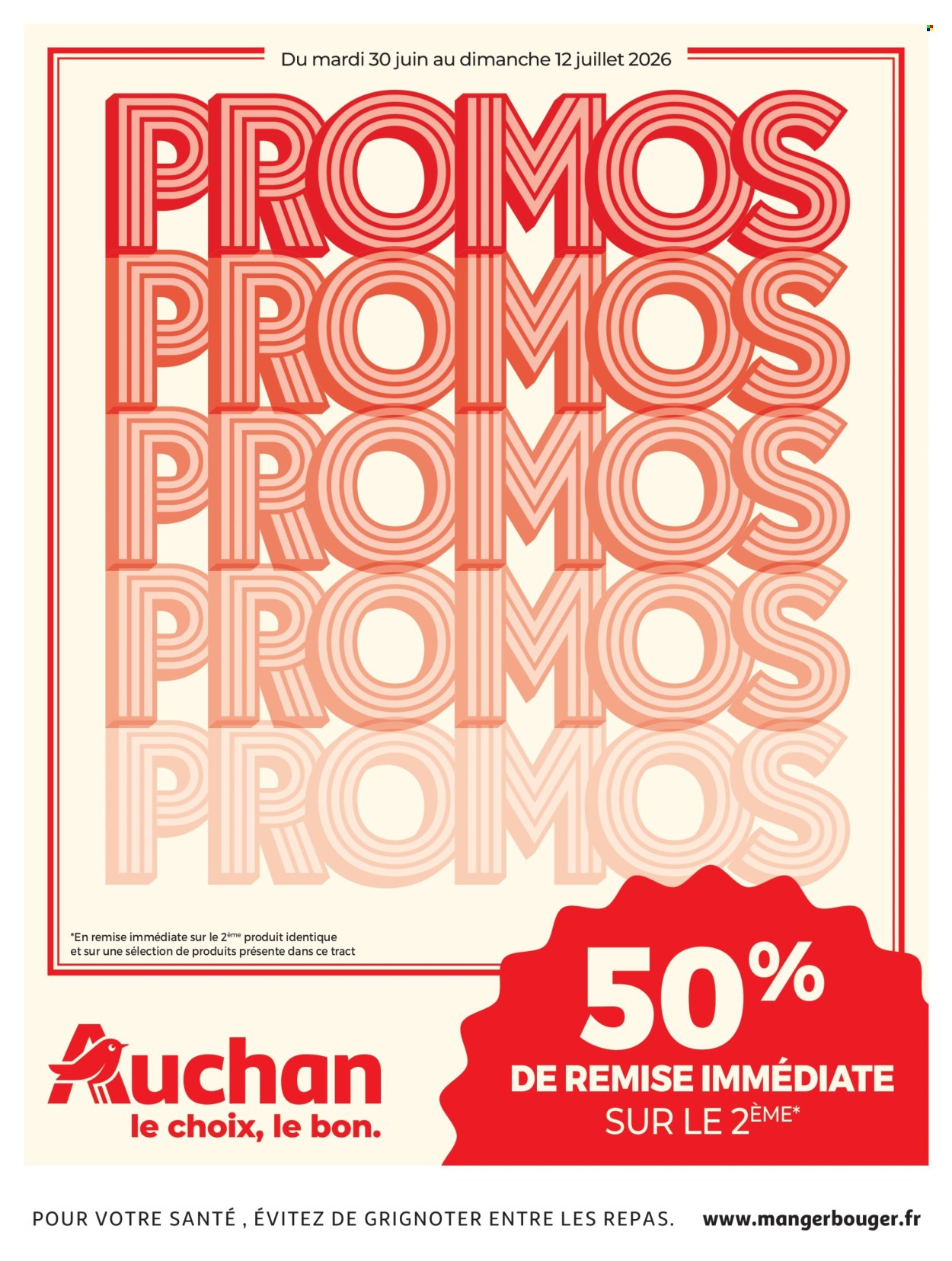 Catalogue Auchan - 30.06.2026 - 12.07.2026. Page 1