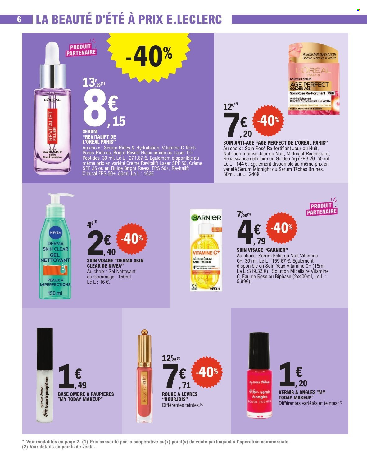 Catalogue E.Leclerc - 30.06.2026 - 11.07.2026. Page 6