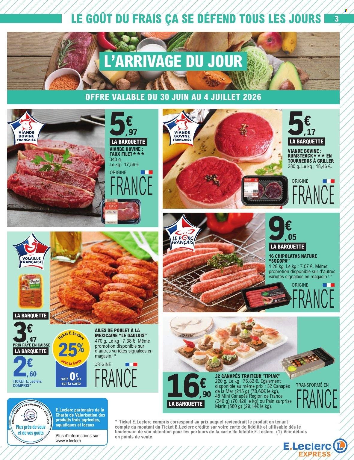 Catalogue E.Leclerc - 30.06.2026 - 11.07.2026. Page 3