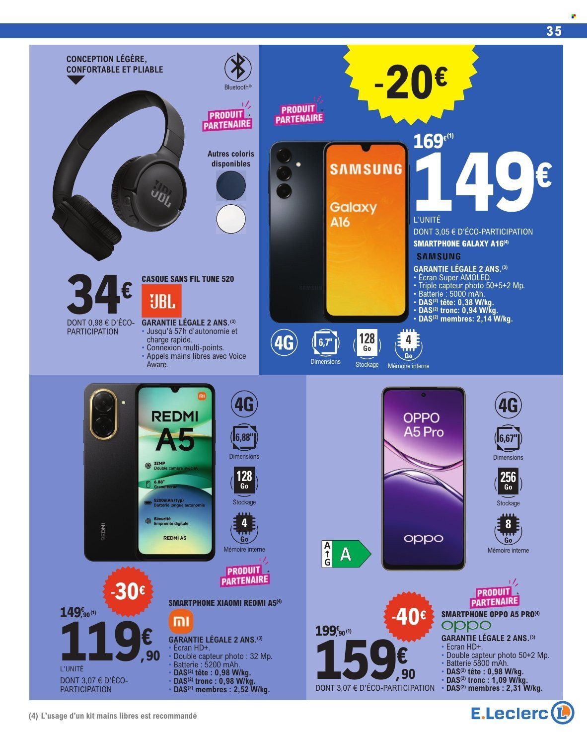 Catalogue E.Leclerc - 30.06.2026 - 11.07.2026. Page 35
