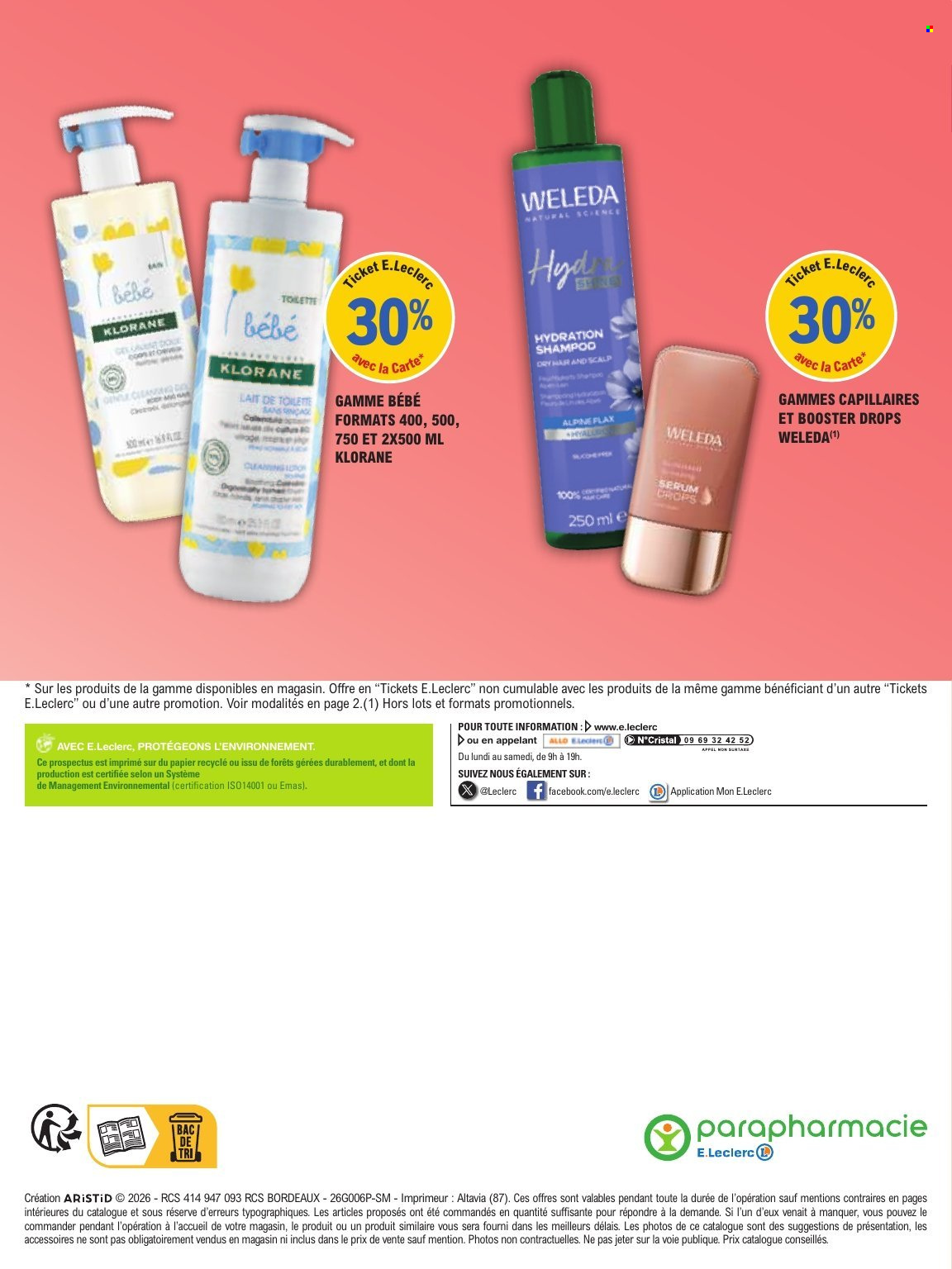 Catalogue E.Leclerc - 30.06.2026 - 25.07.2026. Page 20