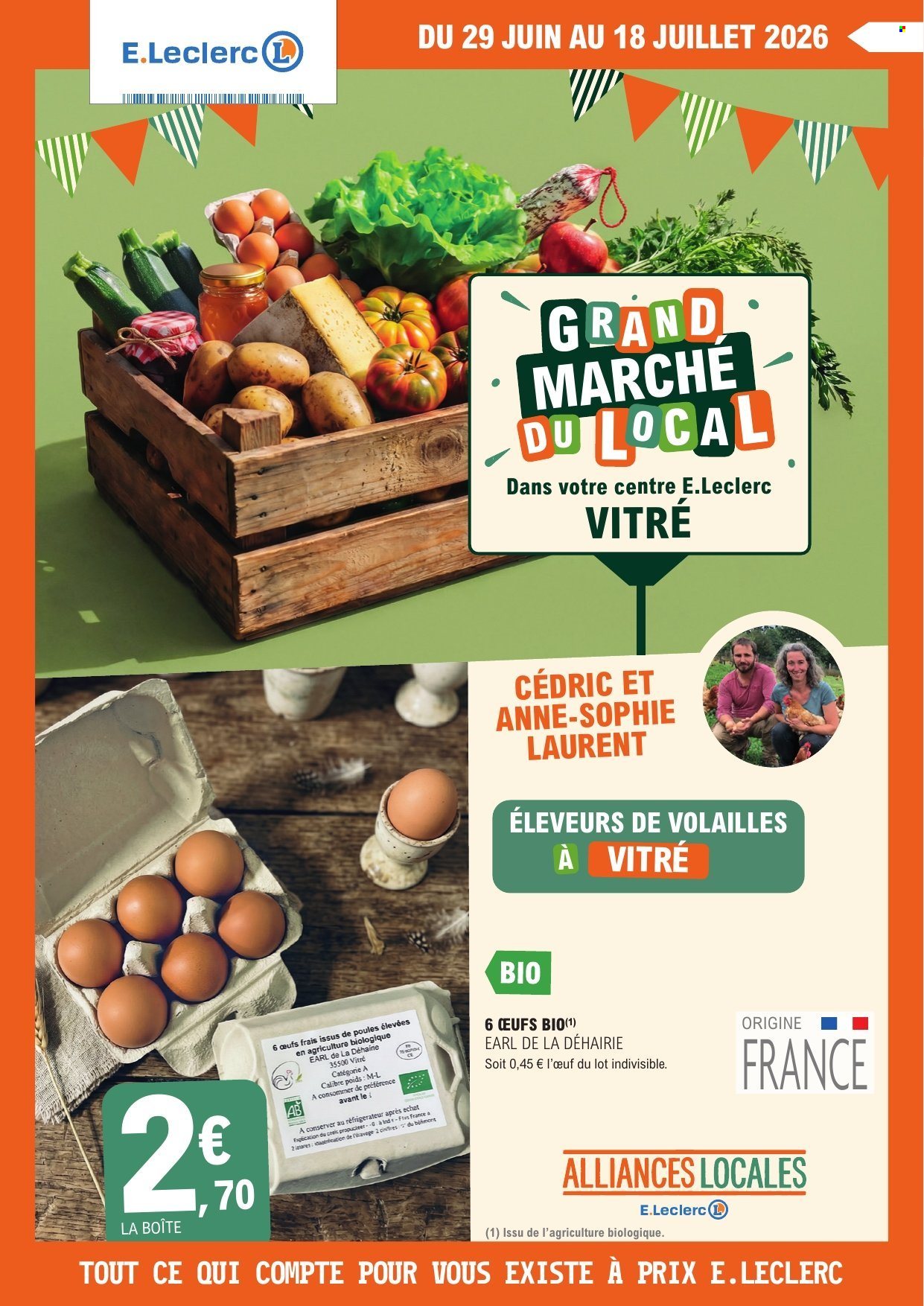 Catalogue E.Leclerc - 30.06.2026 - 18.07.2026. Page 1