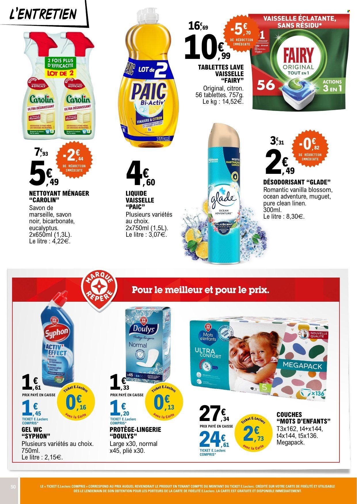 Catalogue E.Leclerc - 30.06.2026 - 12.07.2026. Page 50