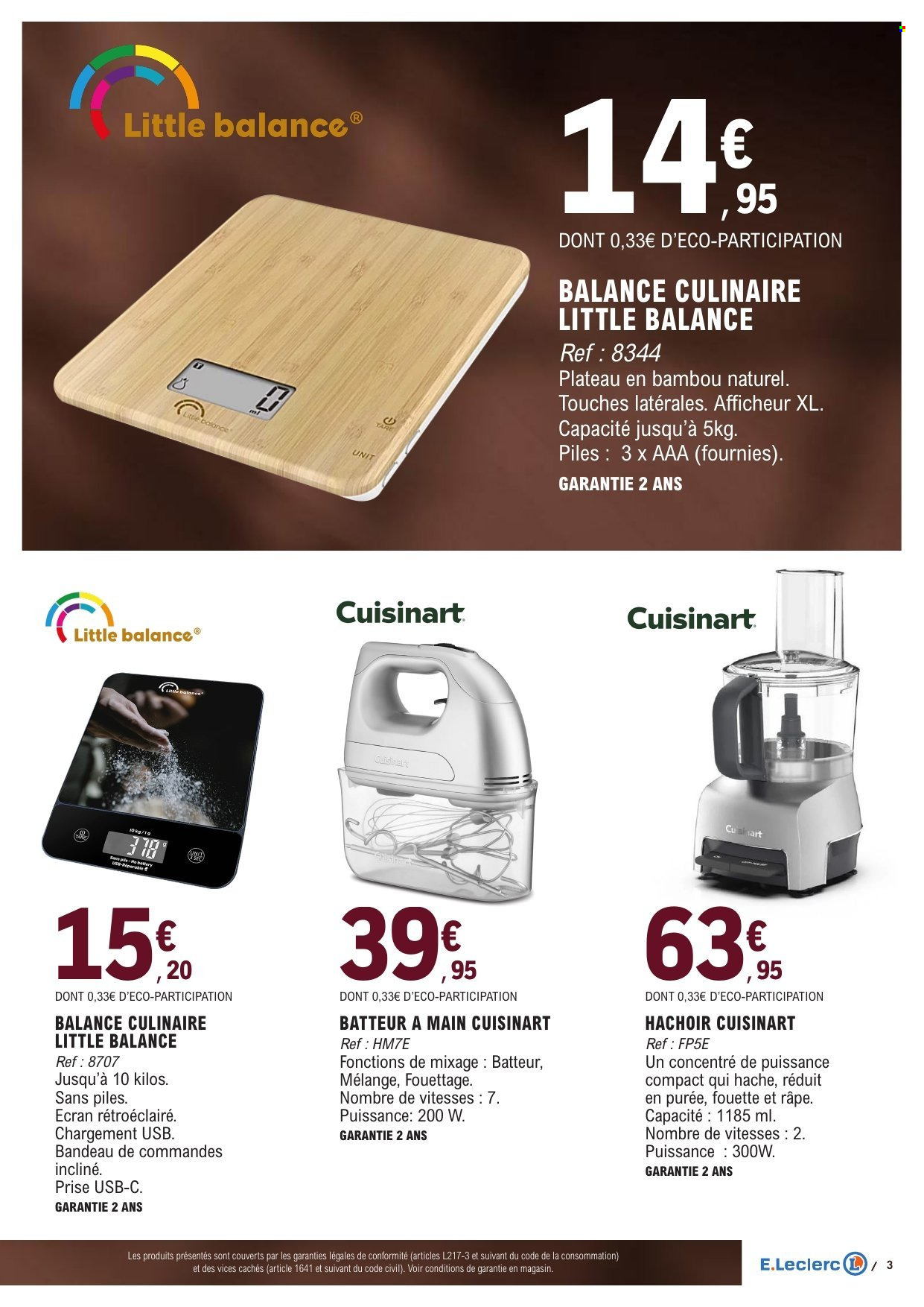 Catalogue E.Leclerc - 30.06.2026 - 12.07.2026. Page 3