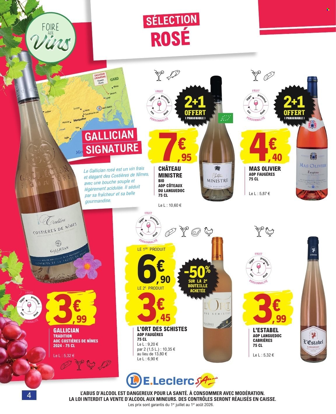 Catalogue E.Leclerc - 01.07.2026 - 01.08.2026. Page 4